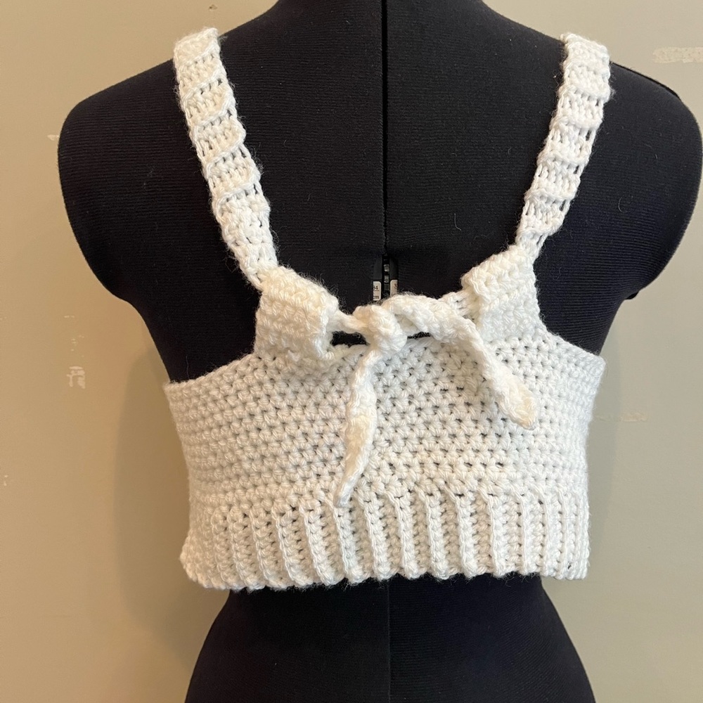 Handmade Crochet Top - Picture 5 of 6